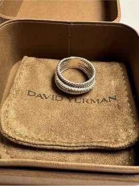 David Yurman Crossover Cable Stack Ring